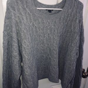 Thick Knitted Loose Pullover Sweater